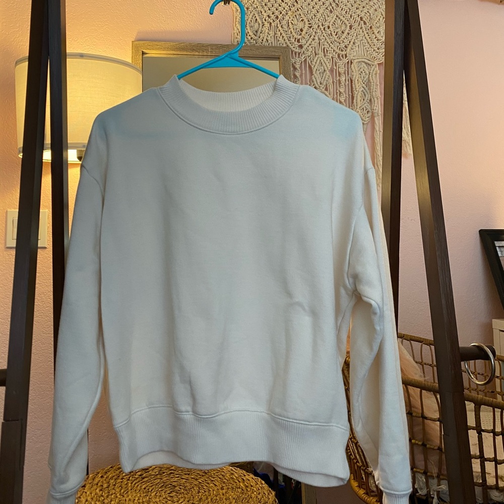 A New Day Cream Pullover Sweatshirt